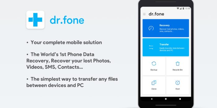 Aplikasi Wondershare Dr.Fone
